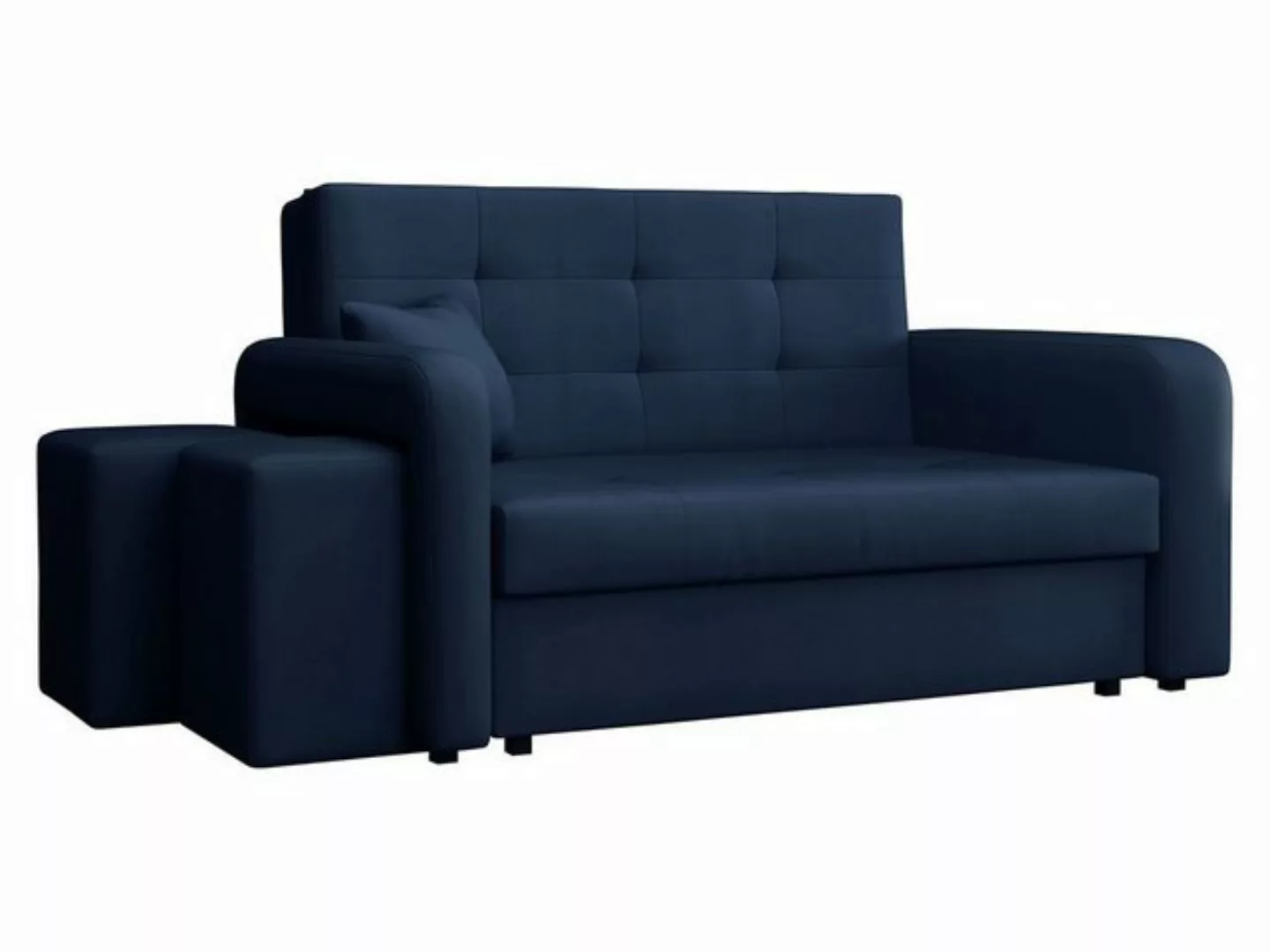 MIRJAN24 Schlafsofa Viva Home II, mit Polsterhocker (2 Stück), 2 Sitzer, mi günstig online kaufen