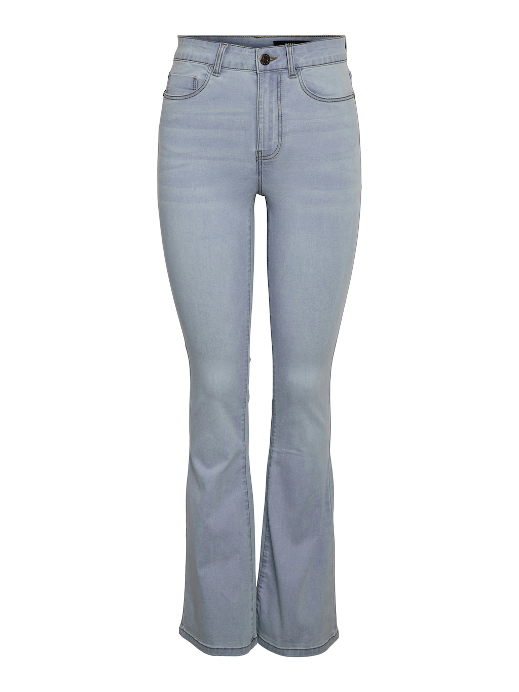 Noisy may Bootcut-Jeans "NMSALLIE HW SKINNY FLAR VI515LB FWD NOOS" günstig online kaufen