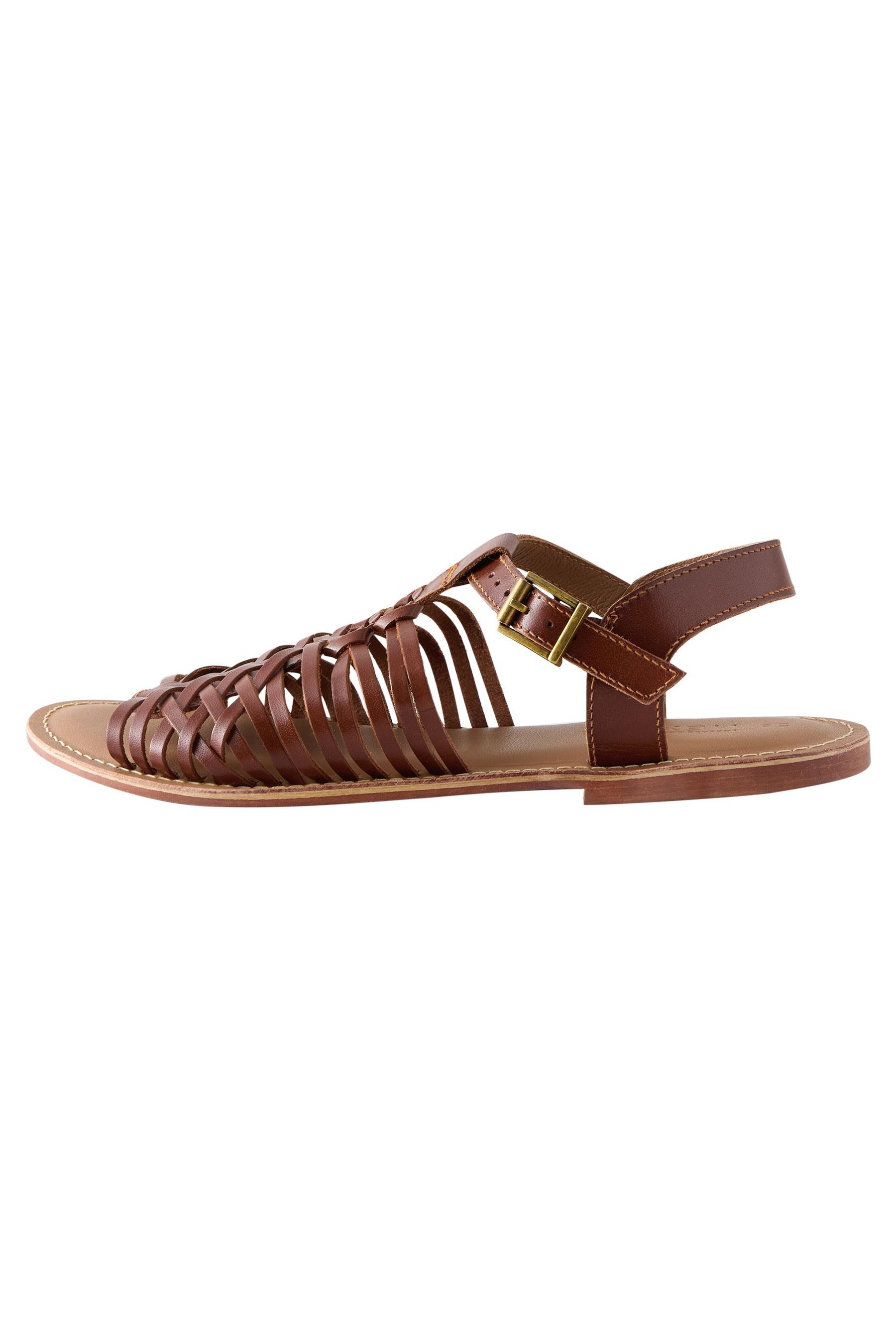 Next Forever Comfort® Riemchensandaletten, Flechtoptik Riemchensandale günstig online kaufen