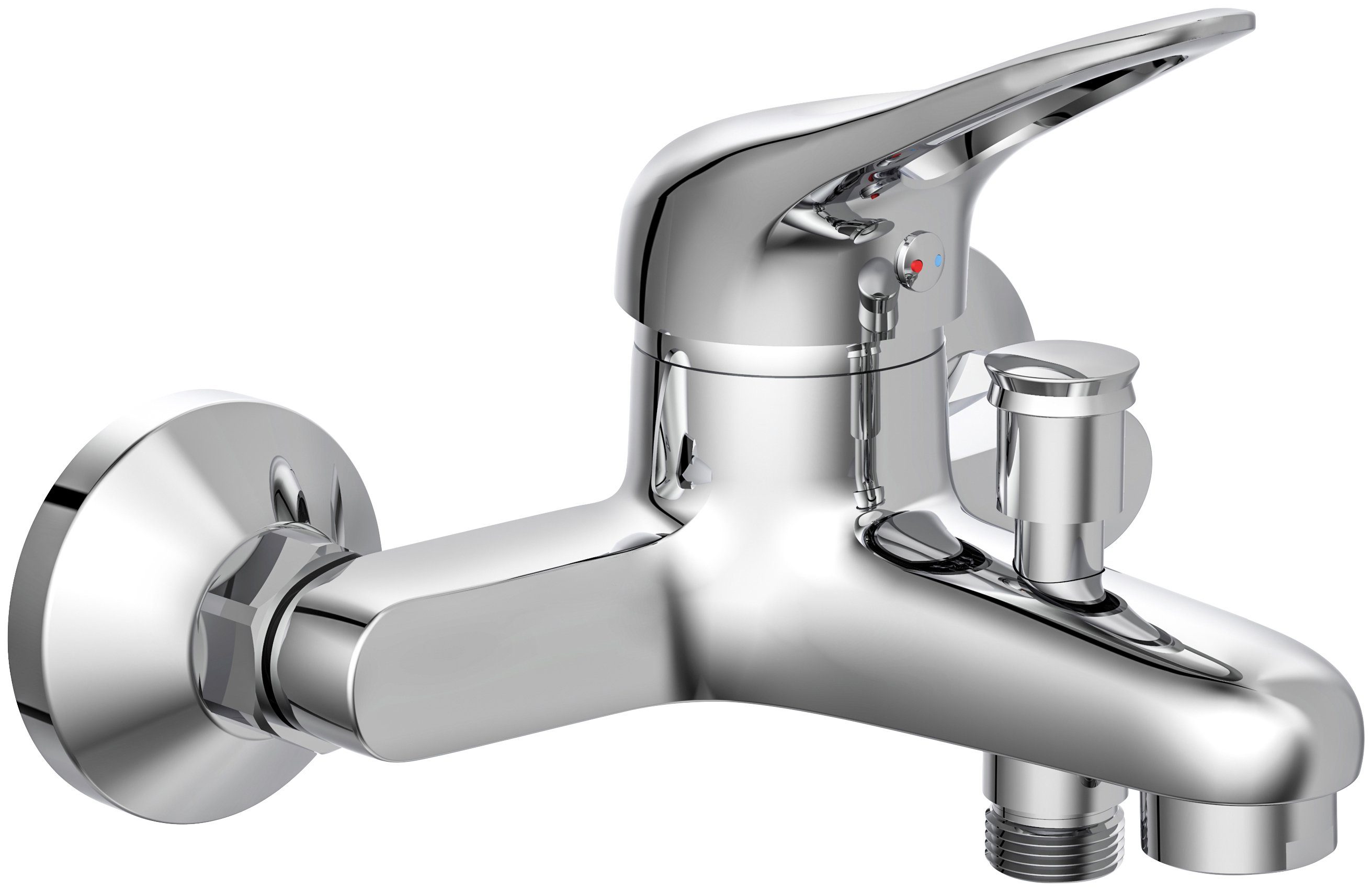 Schütte Wannenarmatur Porto Mischbatterie Badewanne, Wasserhahn günstig online kaufen
