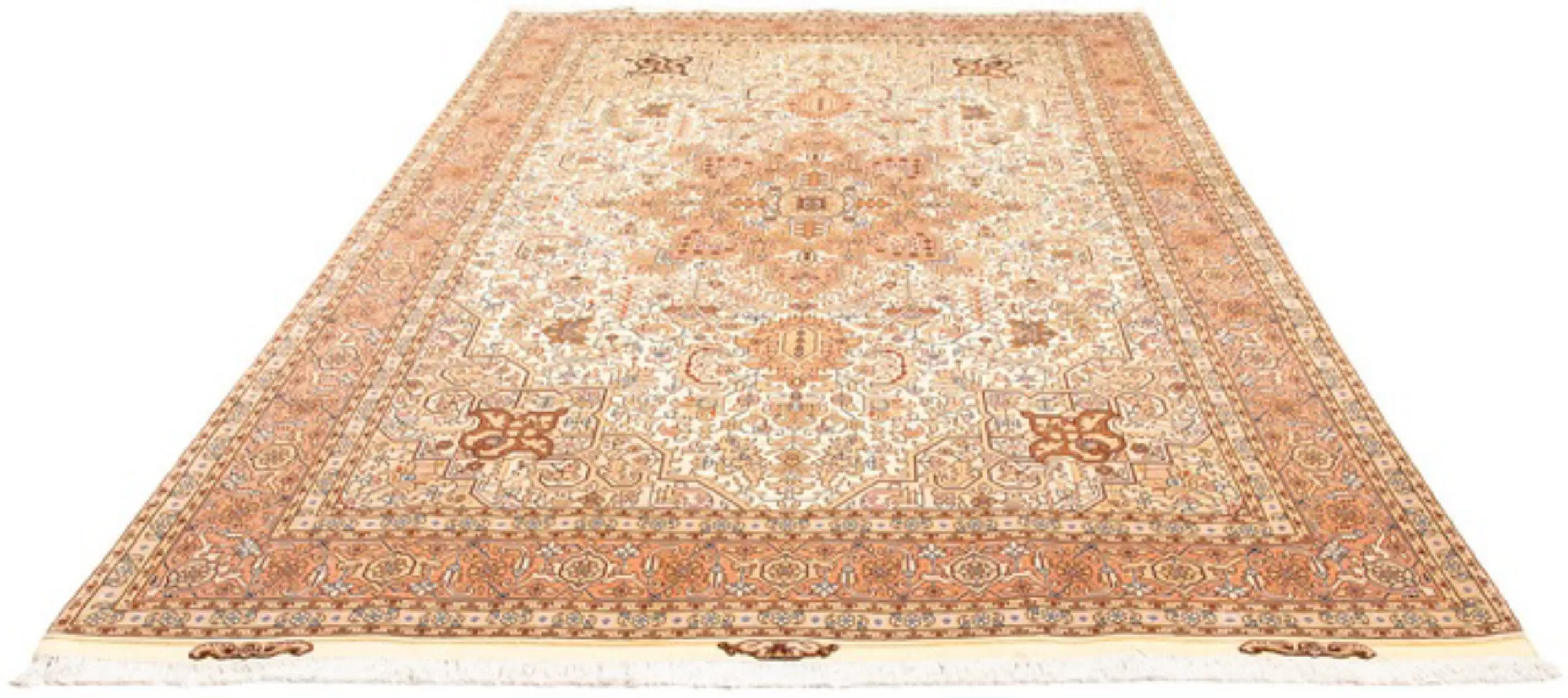 morgenland Orientteppich »Perser - Täbriz - Royal - 308 x 202 cm - beige«, günstig online kaufen