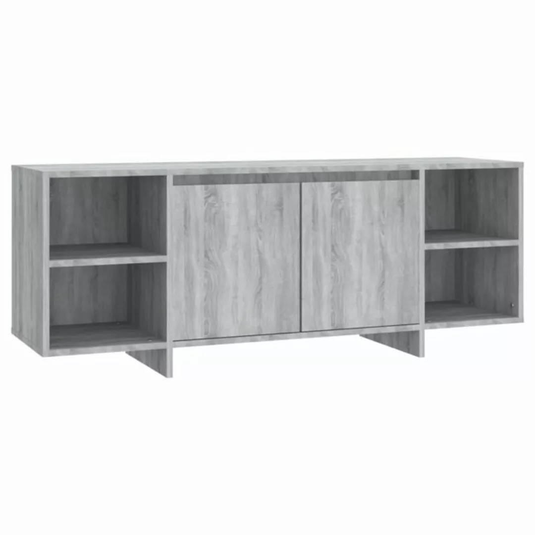 vidaXL TV-Schrank TV-Schrank Grau Sonoma 130x35x50 cm Spanplatte Lowboard günstig online kaufen