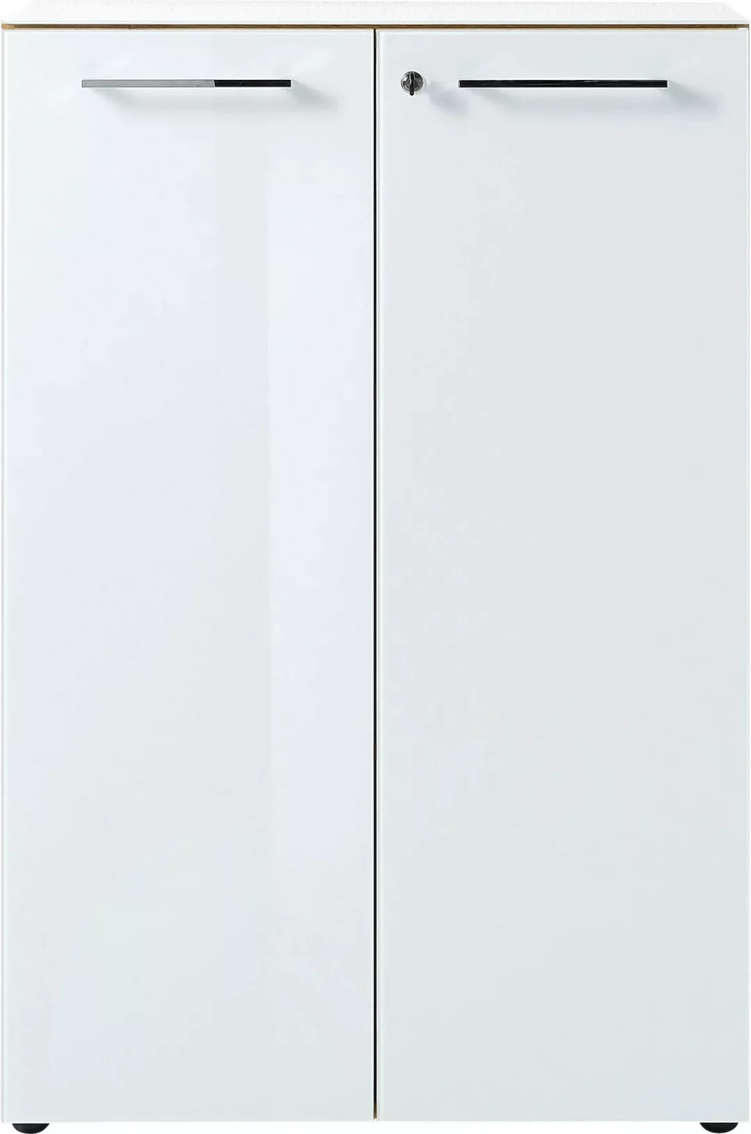 GERMANIA Aktenschrank "GW-Monteria", (in 2 Höhen), Türen mit Glas-Auflage, günstig online kaufen
