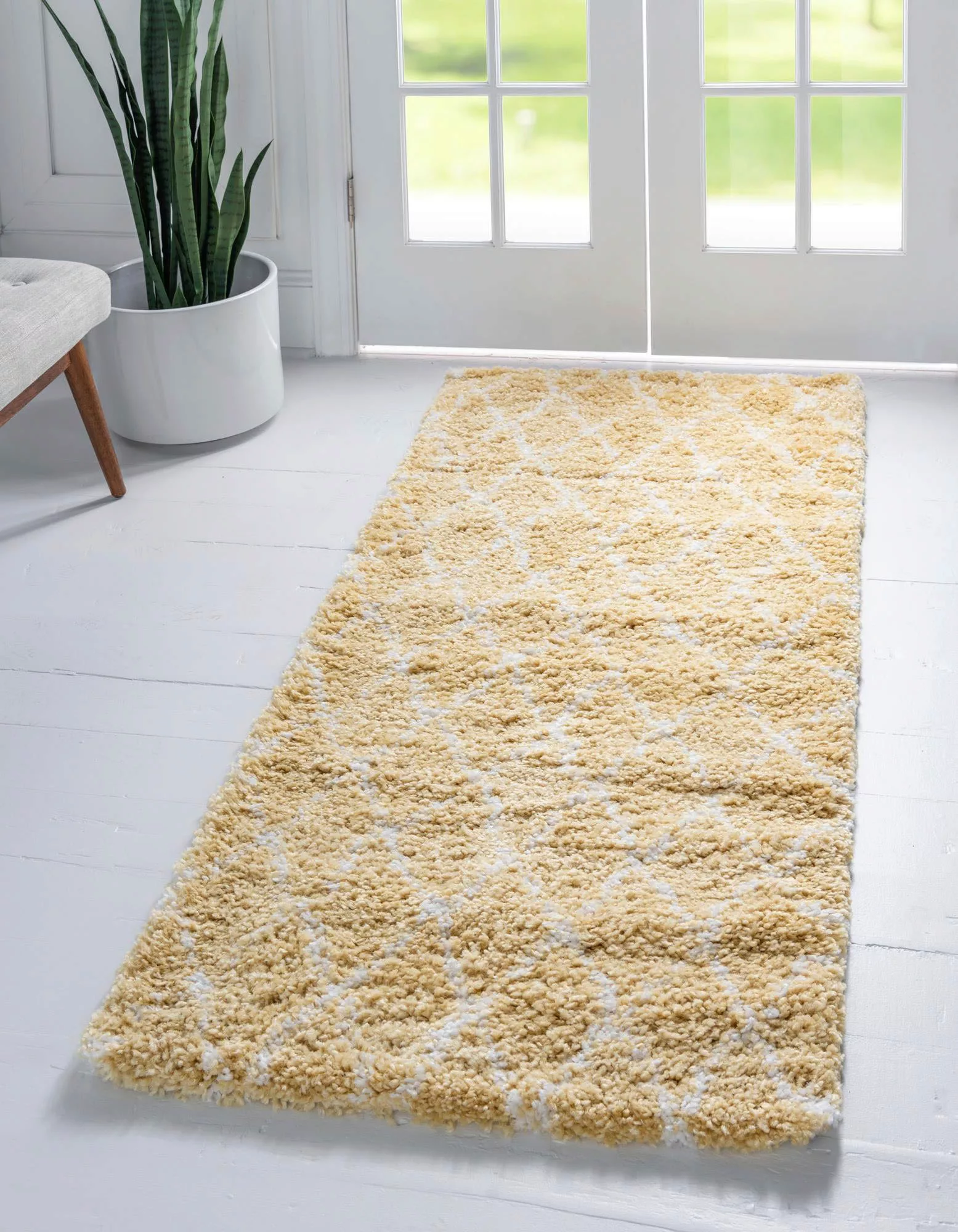 Myflair Möbel & Accessoires Hochflor-Läufer »Temara Shag Lagerräumung«, rec günstig online kaufen