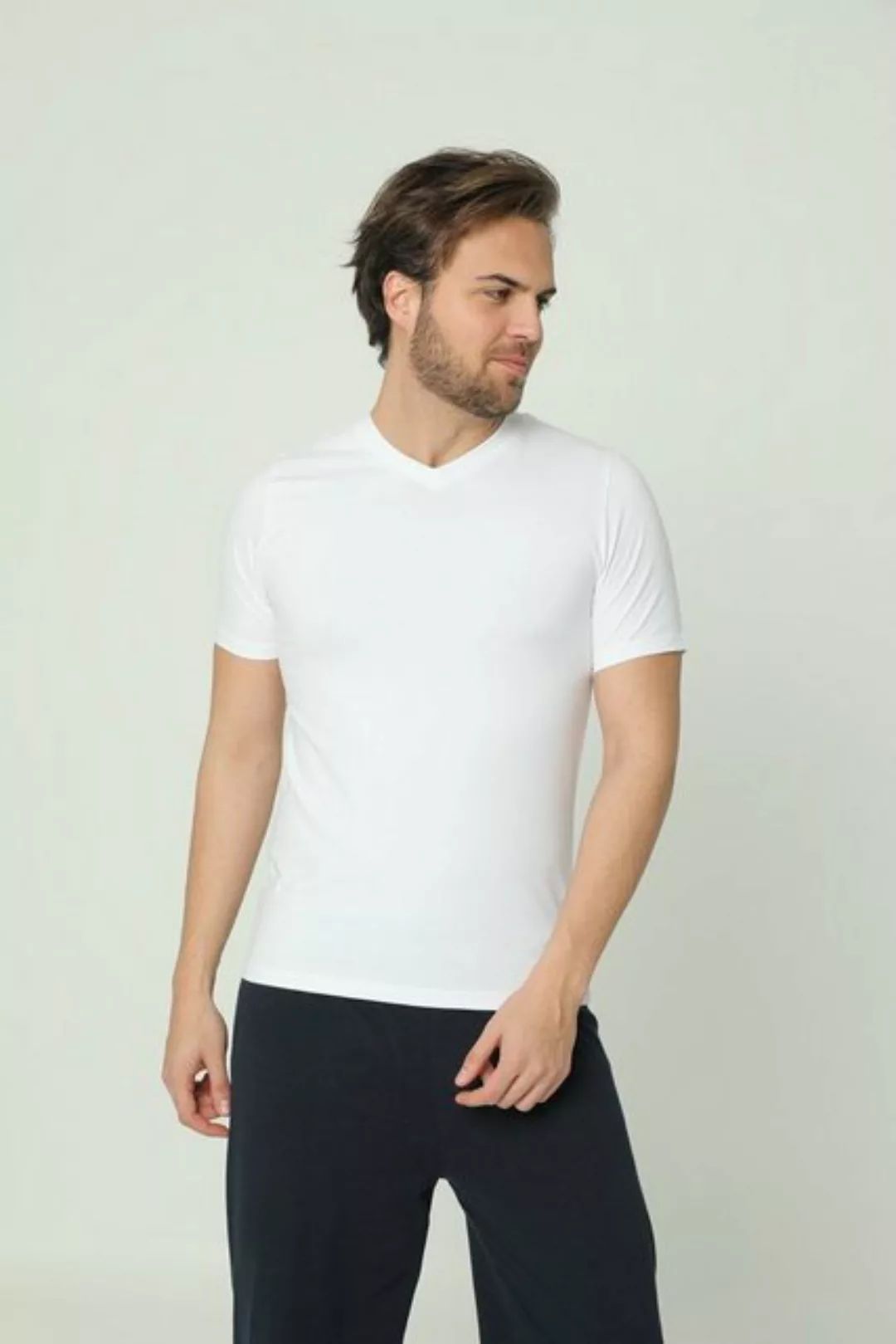 Bruno Barella T-Shirt "3er Pack" GOTS zertifizierte Biobaumwolle Herren T-S günstig online kaufen
