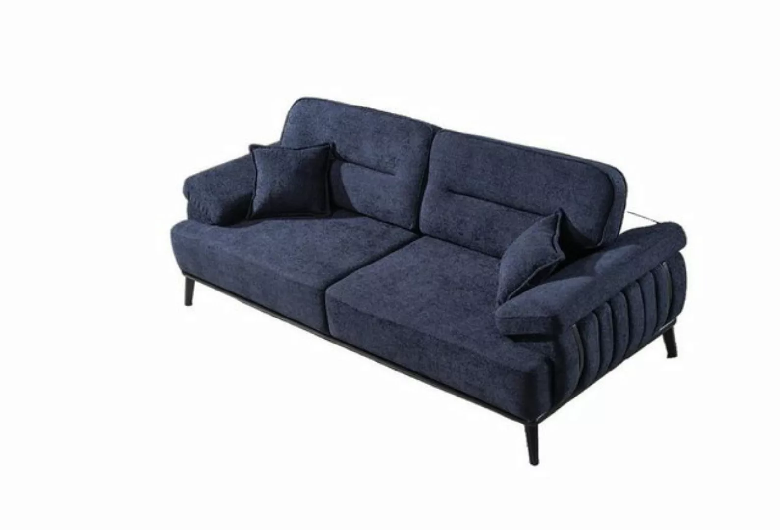 JVmoebel 3-Sitzer Luxus Sofa 3 Sitzer Design Sofas Polster Sitz Stoff Neu M günstig online kaufen