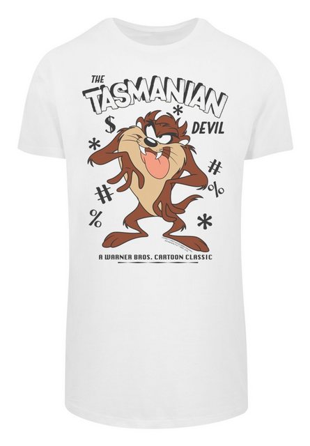 F4NT4STIC T-Shirt Looney Tunes Vintage Tasmanian Devil Print günstig online kaufen