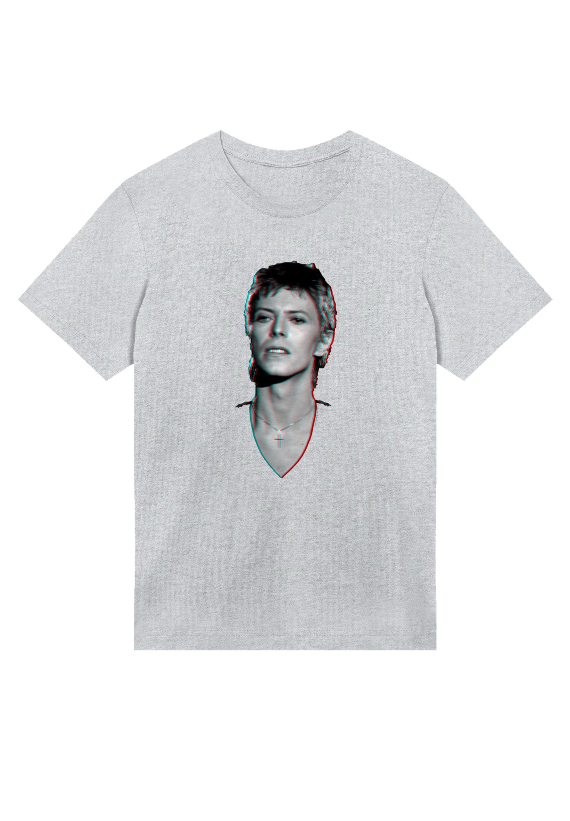 F4NT4STIC T-Shirt "TV Times Pop Star David Bowie Portrait 1977", Premium Qu günstig online kaufen
