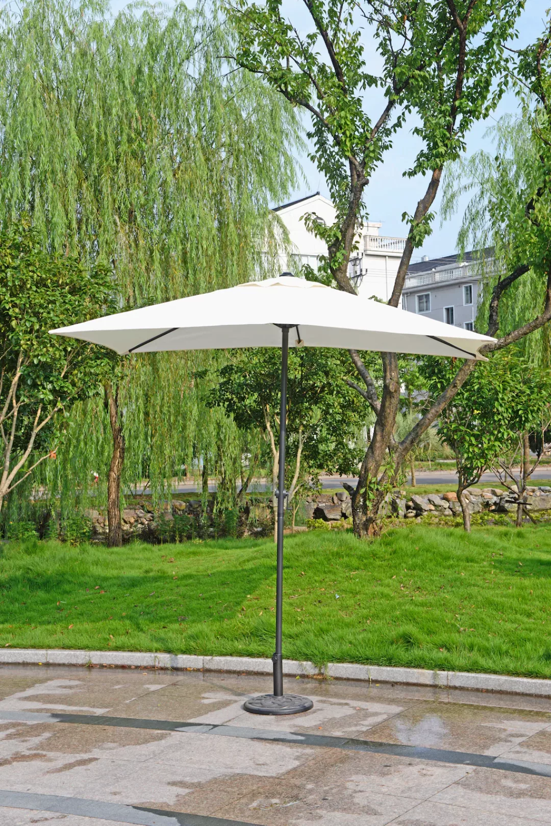 Garden Pleasure Sonnenschirm, Sonnenschirm, 250 ×145 cm günstig online kaufen