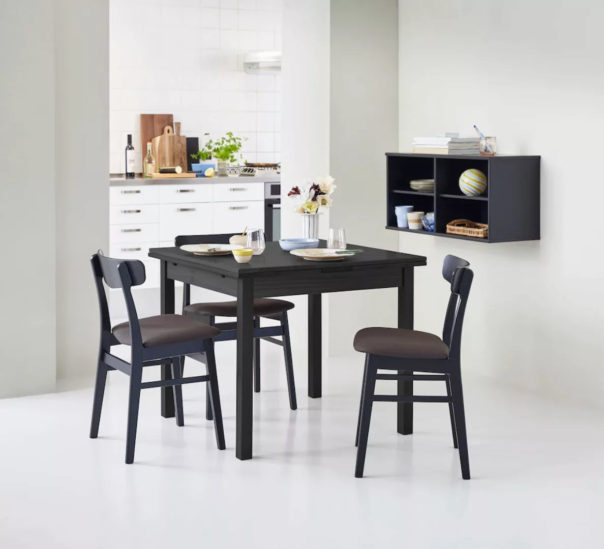 Hammel Furniture Esstisch "Basic Dinex, schnell innenliegende Einlegeplatte günstig online kaufen