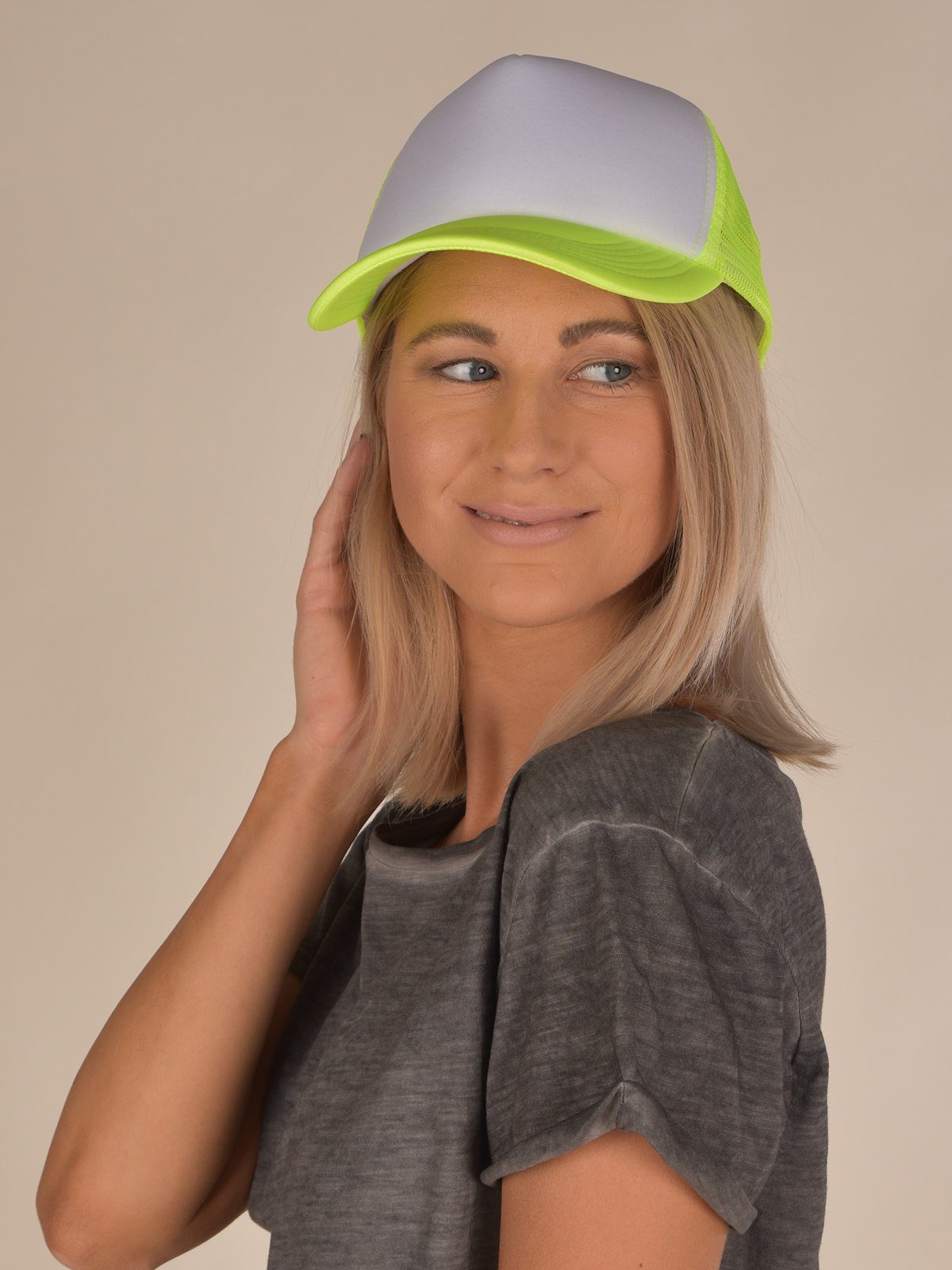 styleBREAKER Trucker Cap 5-Panel Mesh Cap günstig online kaufen