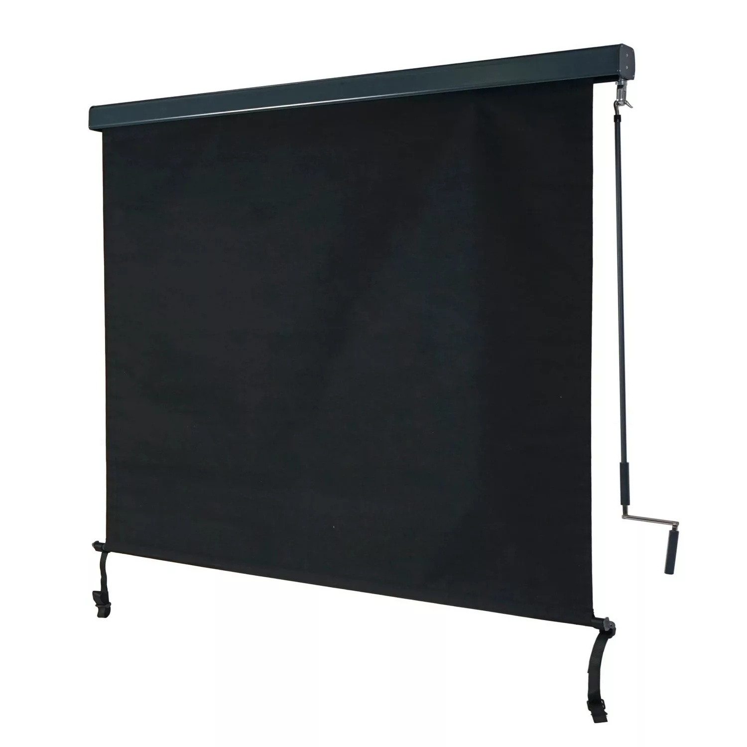 MCW Vertikalmarkise F42 250x180cm Schwarz günstig online kaufen