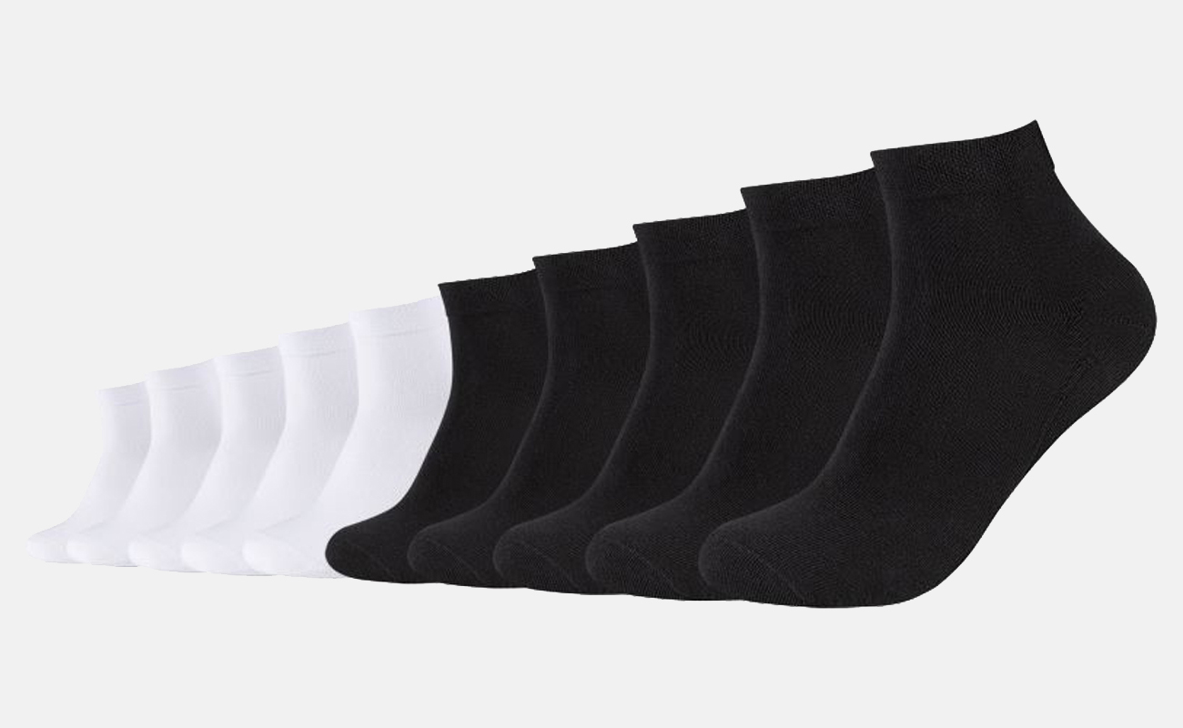 Camano Unisex Socken CA-Soft Organic Cotton Quarter 10er Pack günstig online kaufen