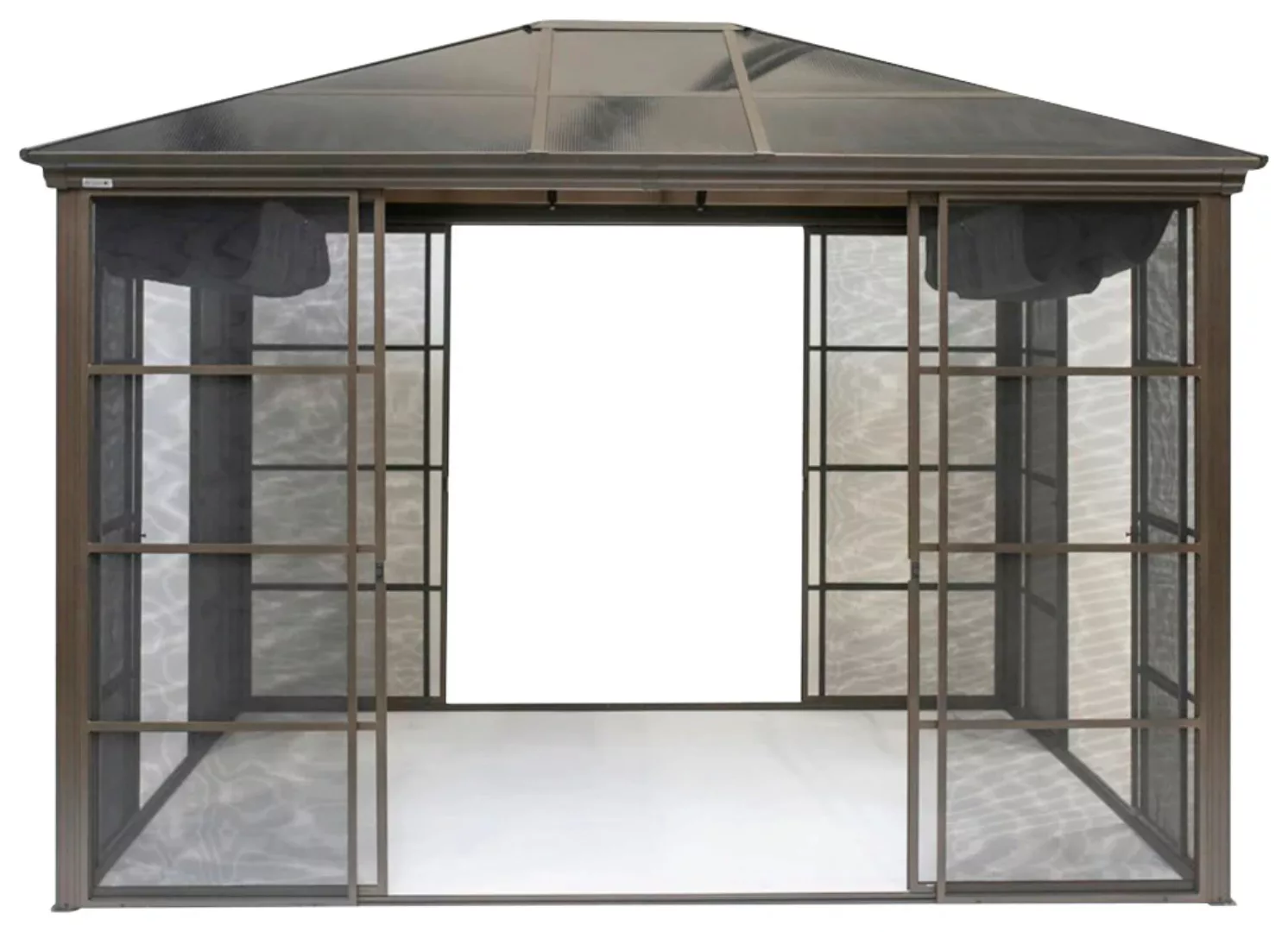 Sojag Pavillon Castel bronze Aluminium B/H/L: ca. 298x283x362 cm günstig online kaufen