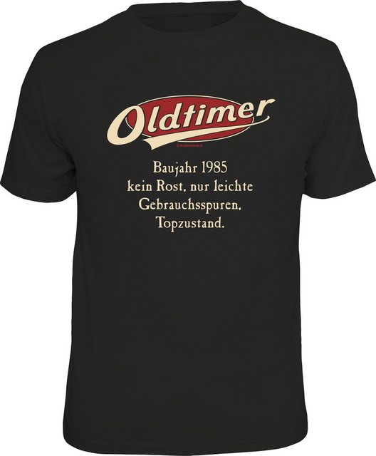 RAHMENLOS® T-Shirt zum Geburtstag - Oldtimer Baujahr 1985 günstig online kaufen