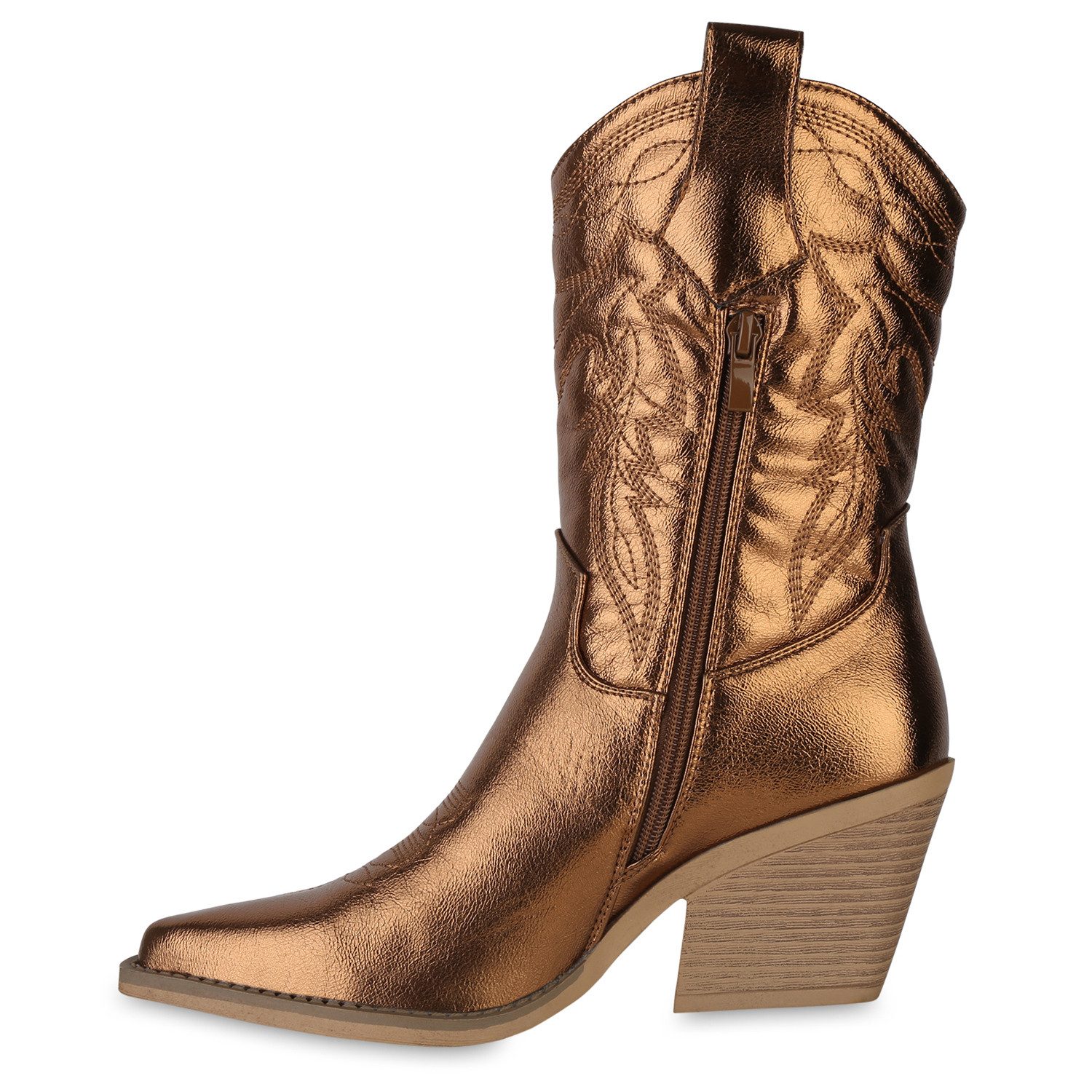VAN HILL 841116 Cowboystiefel Schuhe günstig online kaufen