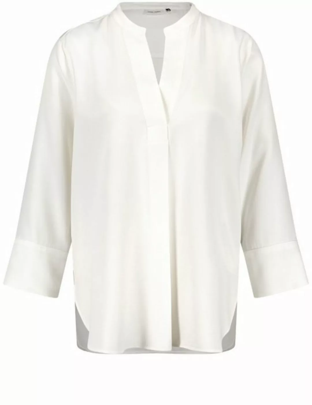 GERRY WEBER Klassische Bluse 3/4 Arm Bluse mit verlängertem Rückenteil günstig online kaufen