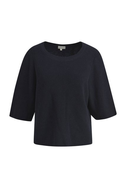 Milano Italy Wollpullover BOXY PULLOVER WITH 1 NAVY günstig online kaufen