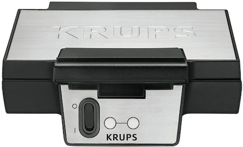 Krups Waffeleisen »FDK251«, 850 W, 2 Belgische Waffeln gleichzeitig, antiha günstig online kaufen