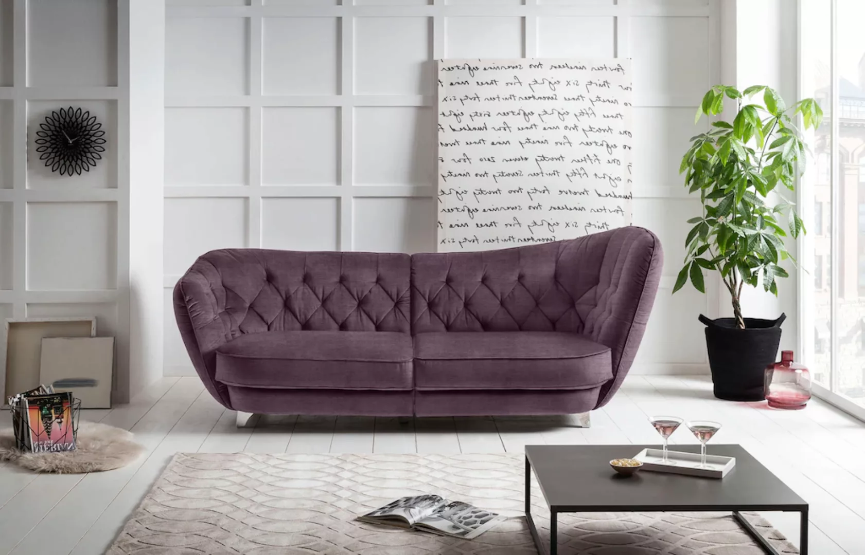 Leonique Big-Sofa »Retro« günstig online kaufen