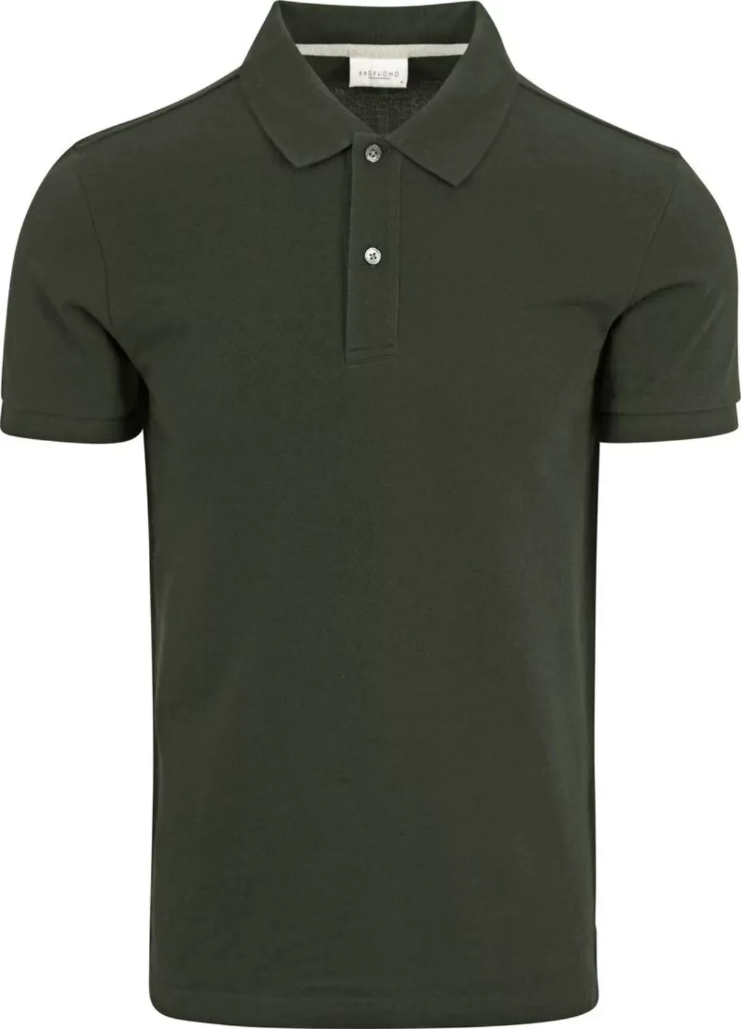 Profuomo Piqué Poloshirt Dunkelgrün - Größe XL günstig online kaufen