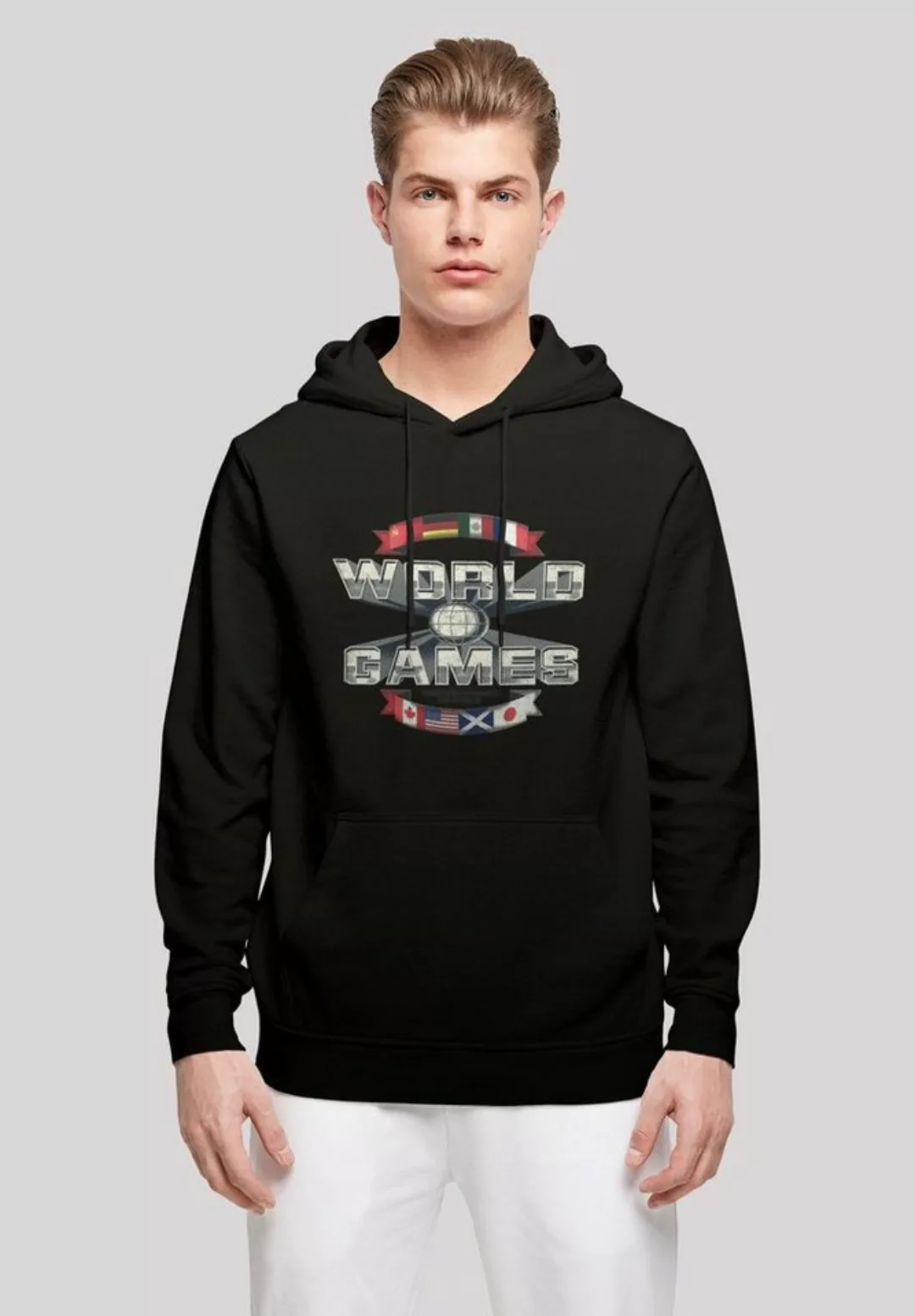 F4NT4STIC Kapuzenpullover Retro Gaming World Games Print günstig online kaufen