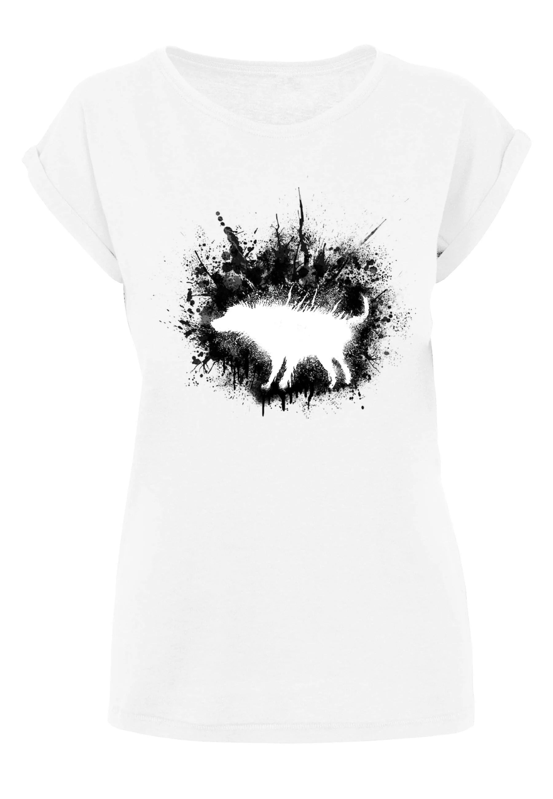 Merchcode T-Shirt "Merchcode Damen Ladies Dirty Dog T-Shirt" günstig online kaufen