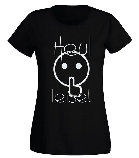 G-graphics T-Shirt Damen T-Shirt - Heul leise! mit trendigem Frontprint, Au günstig online kaufen