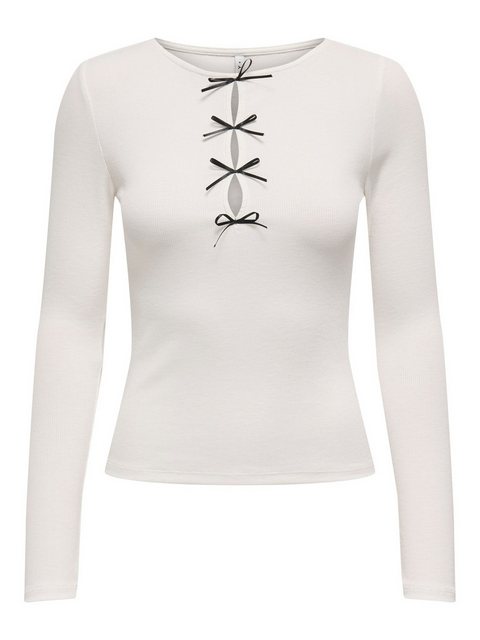 ONLY Langarmshirt ONLHEYLE (1-tlg) Cut-Outs günstig online kaufen