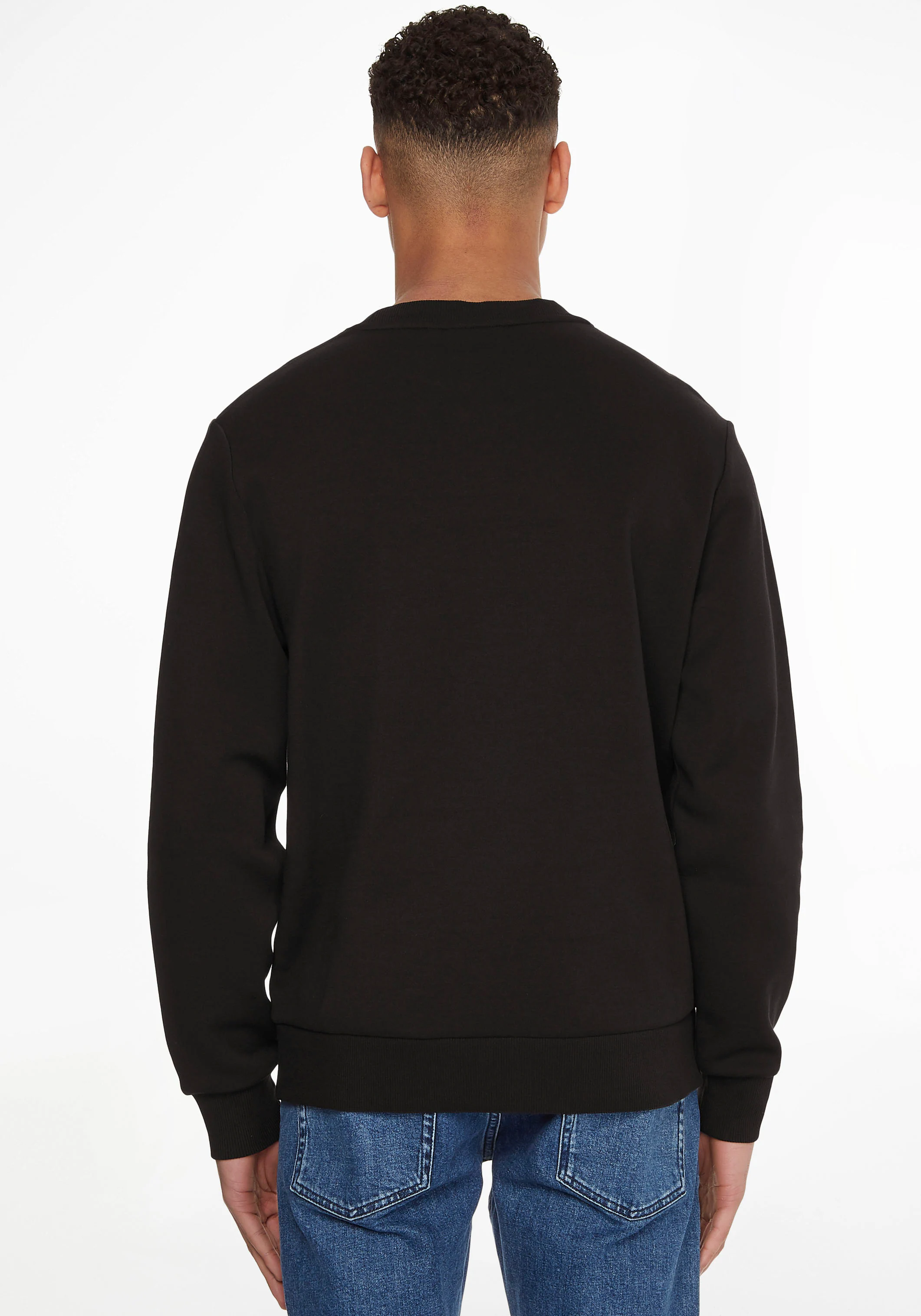 Calvin Klein Sweatshirt "MICRO LOGO SWEATSHIRT", mit Logo-Stickerei günstig online kaufen