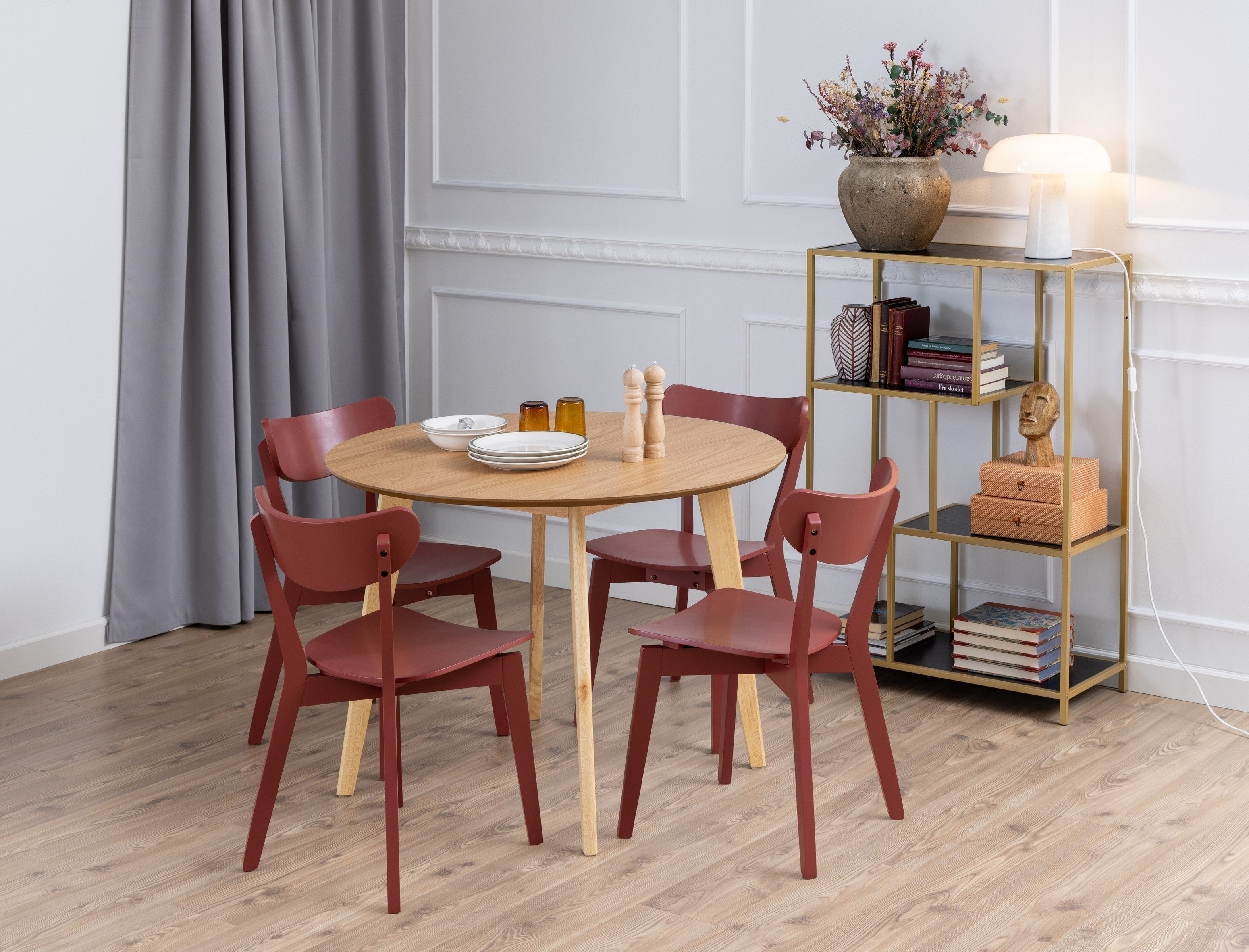 ebuy24 Roxby Esszimmerstuhl Rot günstig online kaufen