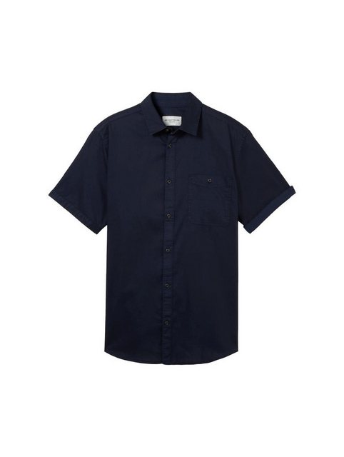 TOM TAILOR T-Shirt washed oxford shirt günstig online kaufen