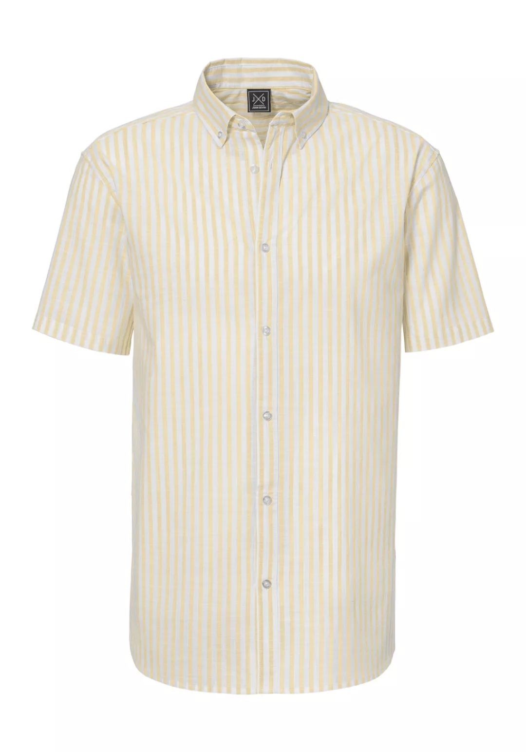John Devin Kurzarmhemd "Regular Fit,", Streifenhemd mit Button-down-Kragen günstig online kaufen