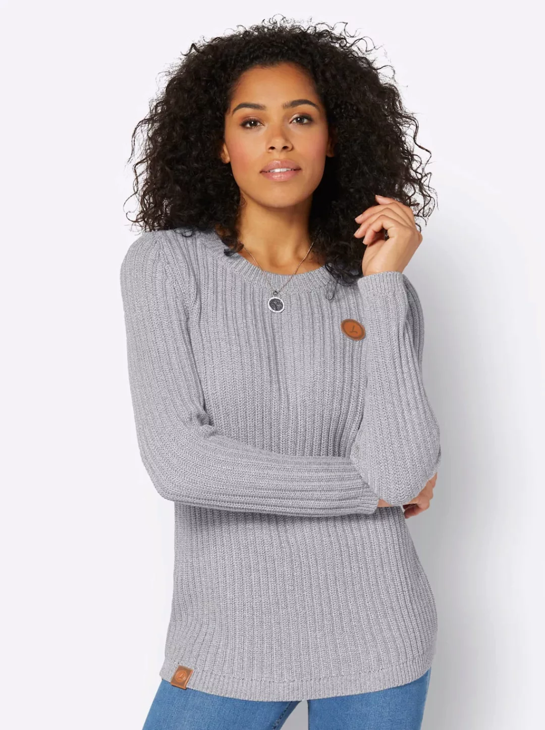 Casual Looks Rundhalspullover "Pullover" günstig online kaufen