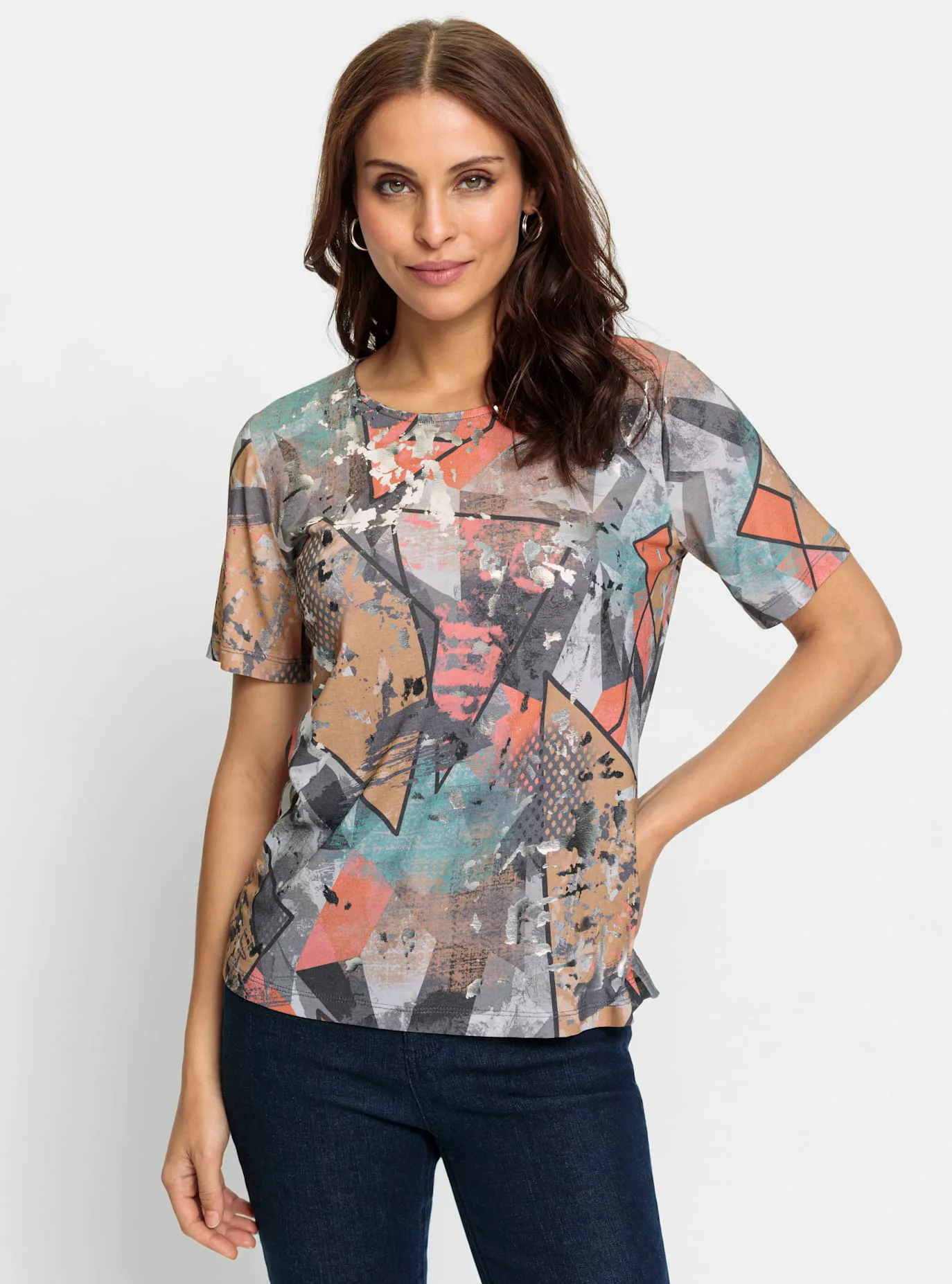 Inspirationen Kurzarmshirt "Shirt", (1 tlg.) günstig online kaufen