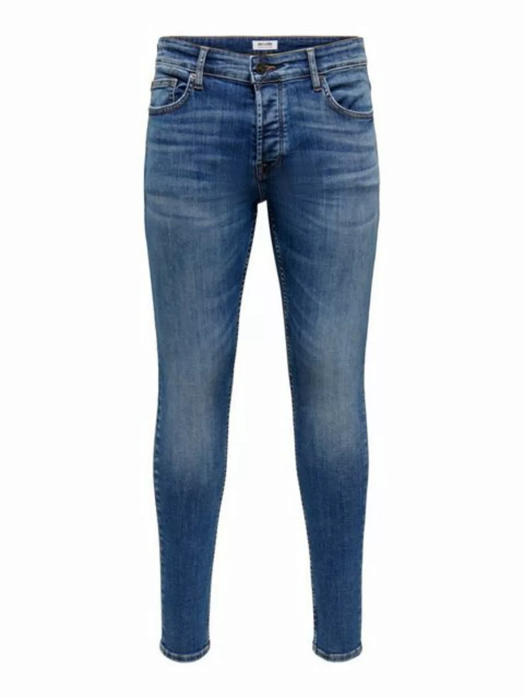 Only & Sons Herren Jeans ONSWARP SKINNY BLUE 3229 - Skinny Fit - Blau - Blu günstig online kaufen