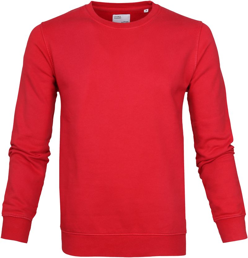 Colorful Standard Sweater Scarlet Red - Größe M günstig online kaufen