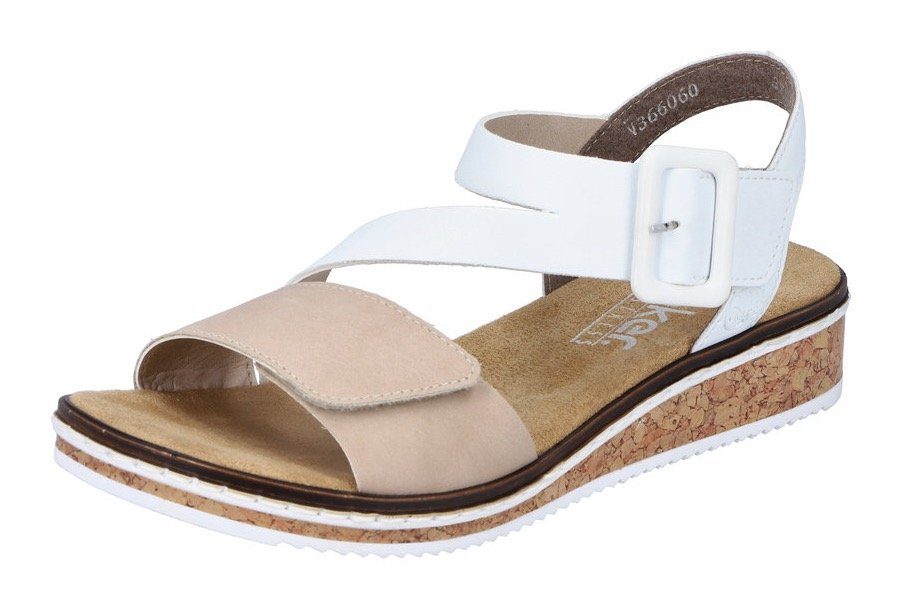 Rieker Riemchensandale, Sommerschuh, Sandalette, Keilabsatz, mit günstig online kaufen
