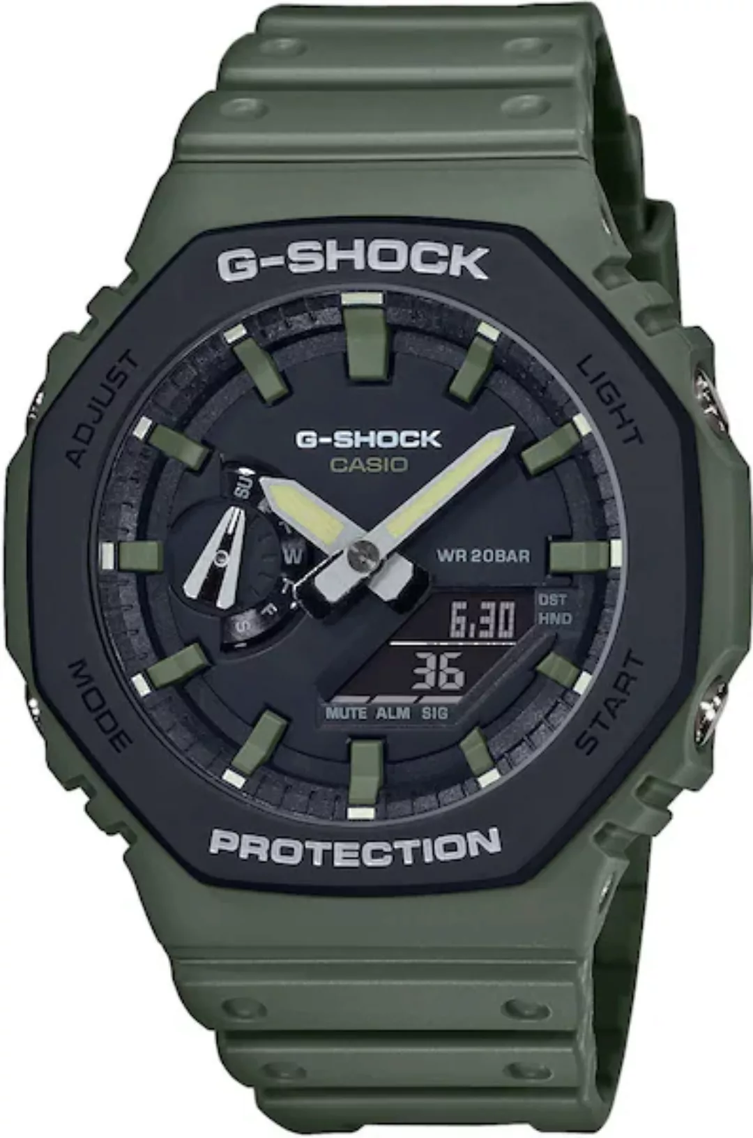 CASIO G-SHOCK Chronograph »GA-2110SU-3AER«, Quarzuhr, Armbanduhr, Herrenuhr günstig online kaufen