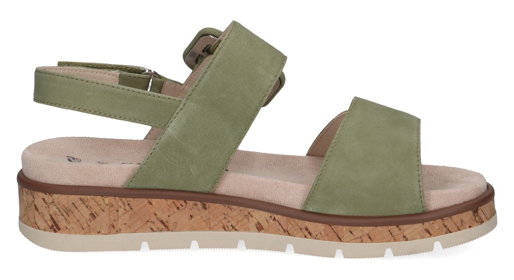 Caprice Keilsandalette, Riemchensandale, Sommerschuh, Klettverschluss unter günstig online kaufen