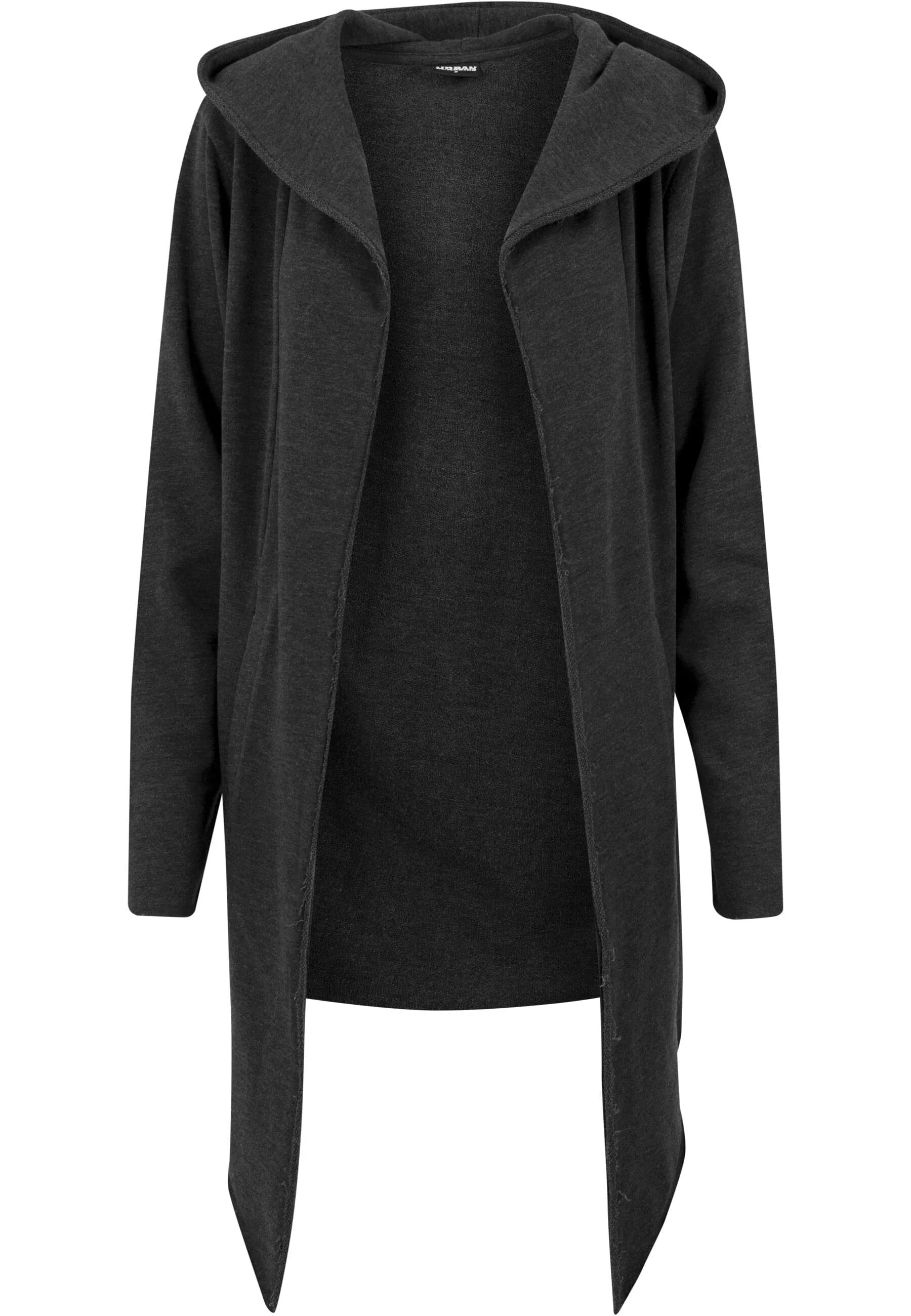 URBAN CLASSICS Strickfleecejacke "Urban Classics Herren Long Hooded Open Ed günstig online kaufen