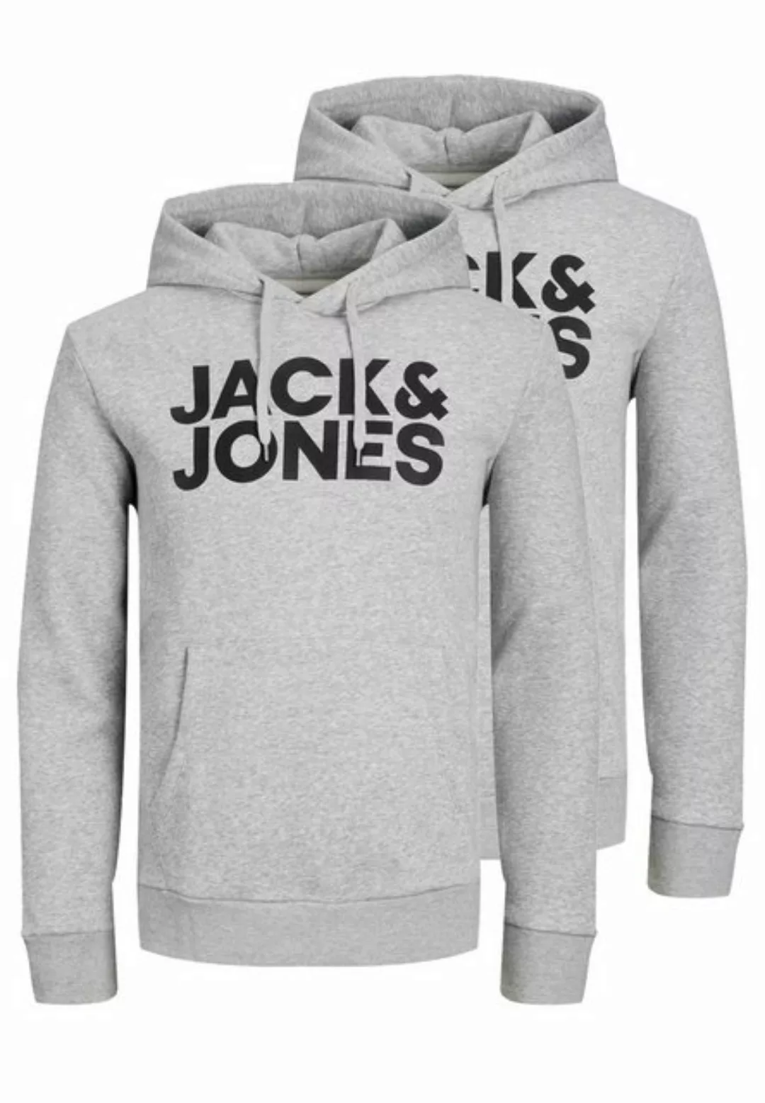 Jack & Jones Hoodie 2er Pack Corp (Spar-Set, 2-tlg) Sweatshirt / Hoodie - B günstig online kaufen