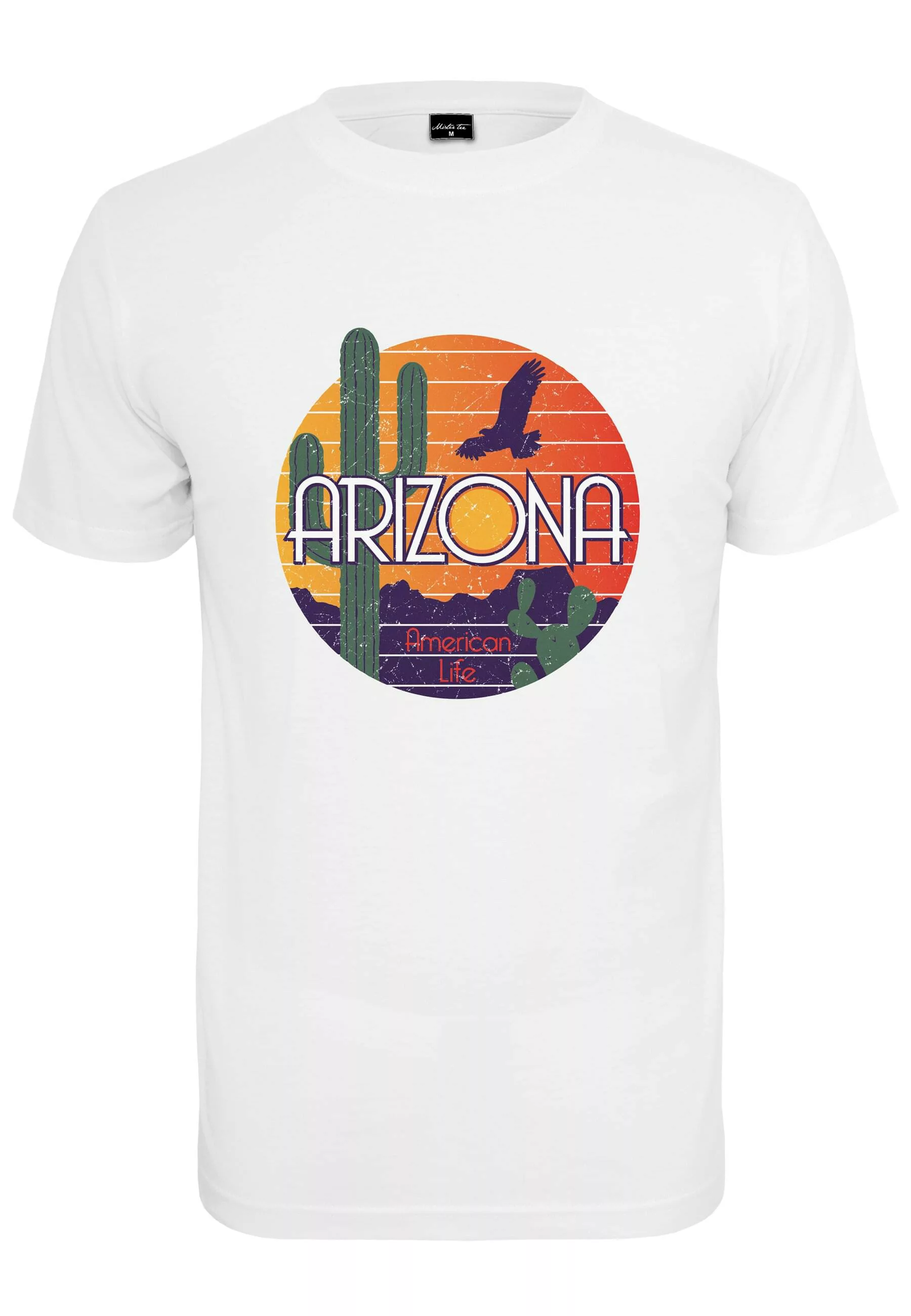 MisterTee T-Shirt "MisterTee Herren American Life Arizona Tee" günstig online kaufen