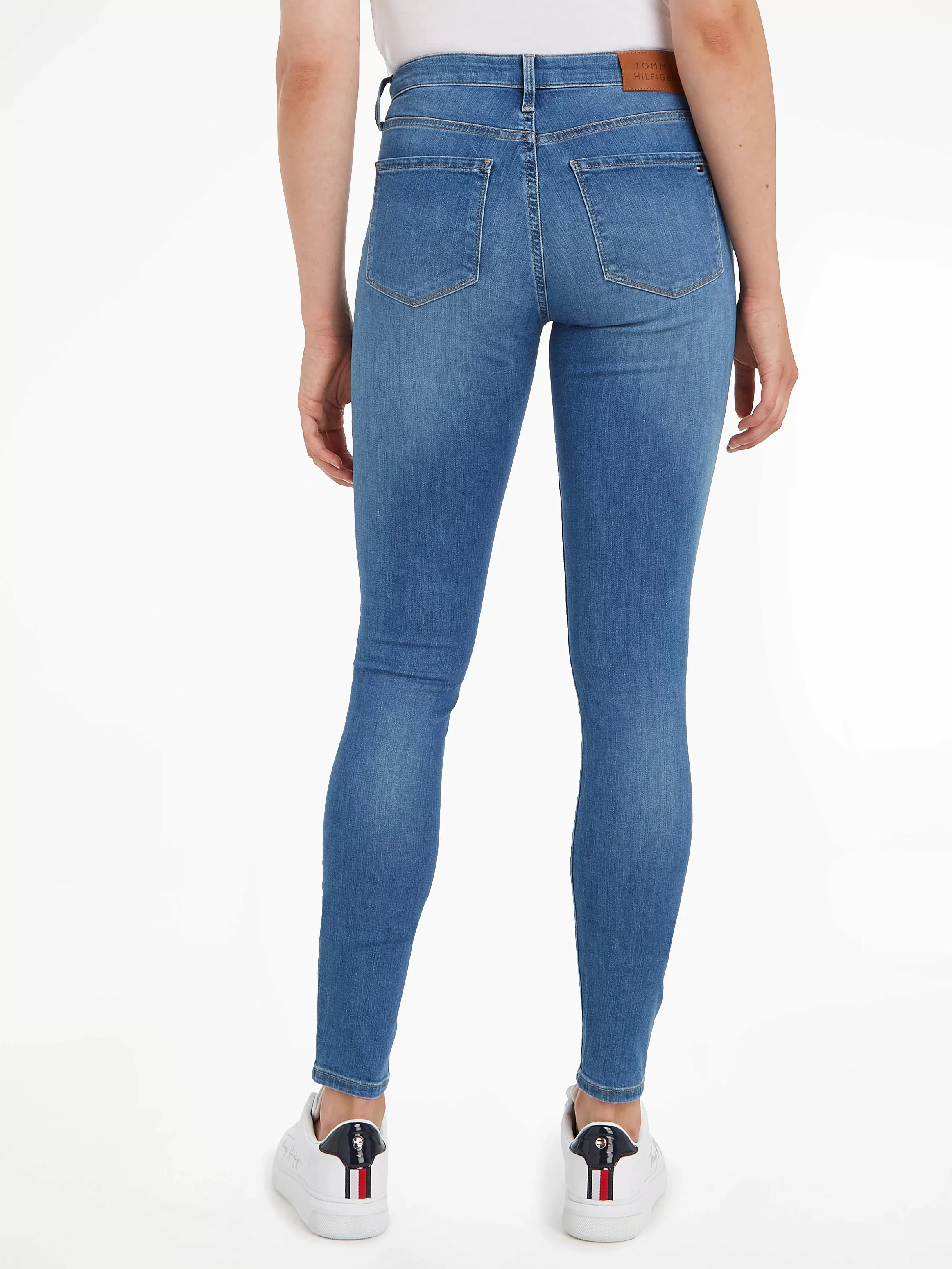 Tommy Hilfiger Skinny-fit-Jeans TH FLEX COMO SKINNY RW A IZZY mit Tommy Hil günstig online kaufen