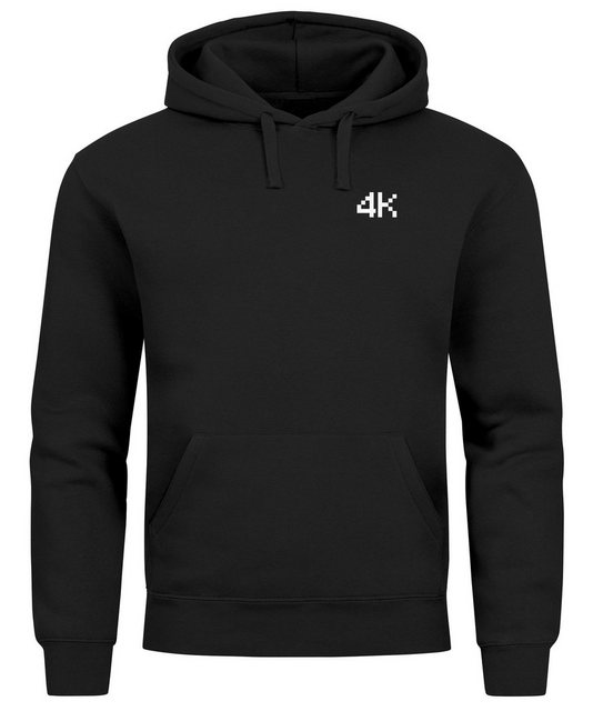 Neverless Hoodie Hoodie Herren Print Aufdruck 4K Logo Kapuzen-Pullover Männ günstig online kaufen