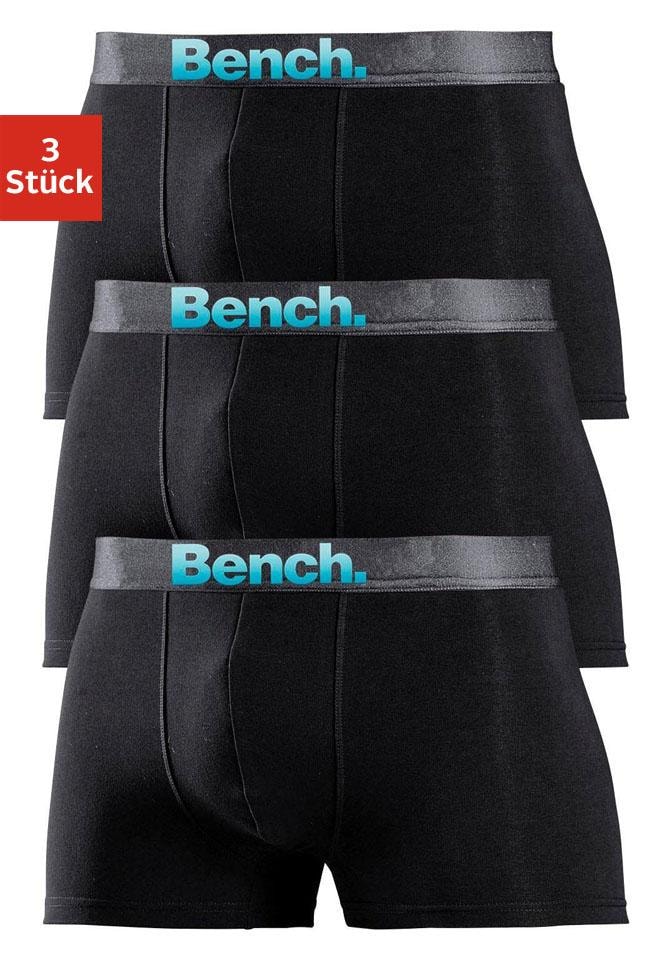 Bench. Boxer, (Packung, 3 St.), mit Logo Webbund günstig online kaufen