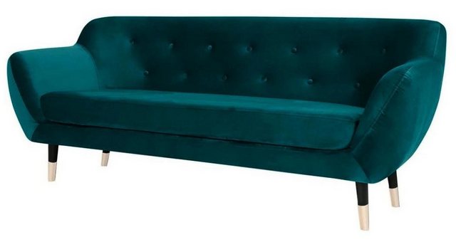 Xlmoebel Sofa Sofa Wohnzimmer Grün Design Couch Polster Stoff 3-Sitzer Ches günstig online kaufen