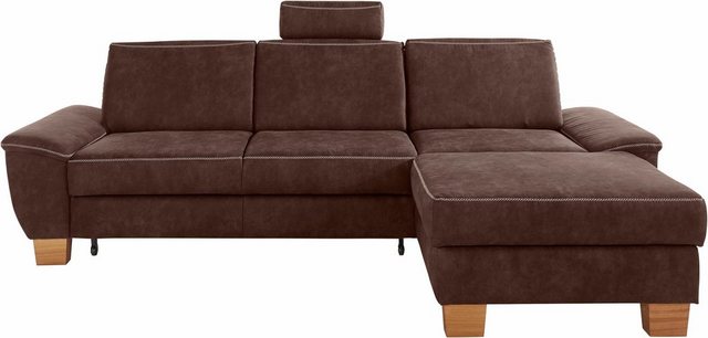 exxpo - sofa fashion Ecksofa "Croma, hochwertige Detailverarbeitung, mit Ko günstig online kaufen