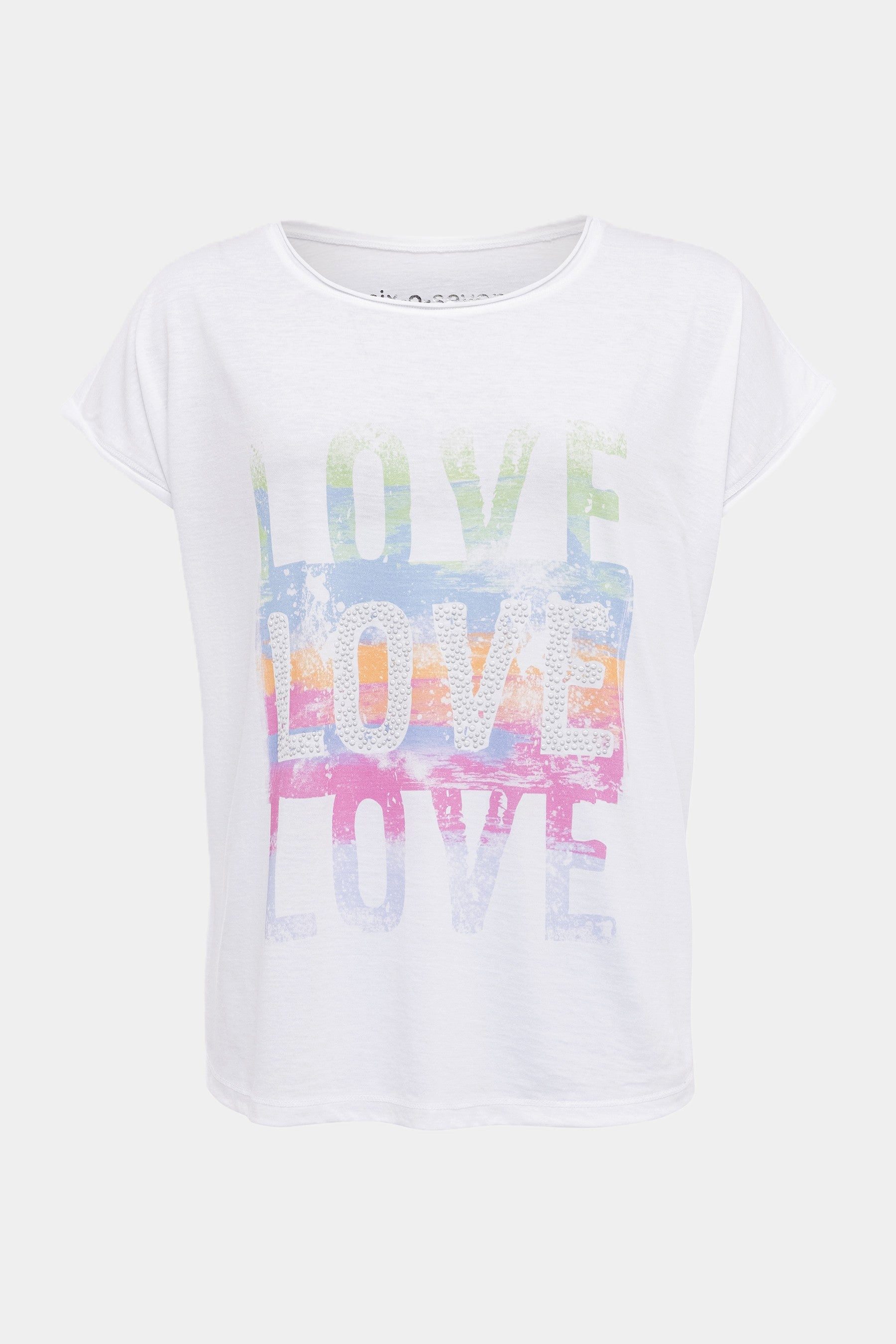 six-o-seven T-Shirt T-Shirt mit LOVE Print günstig online kaufen