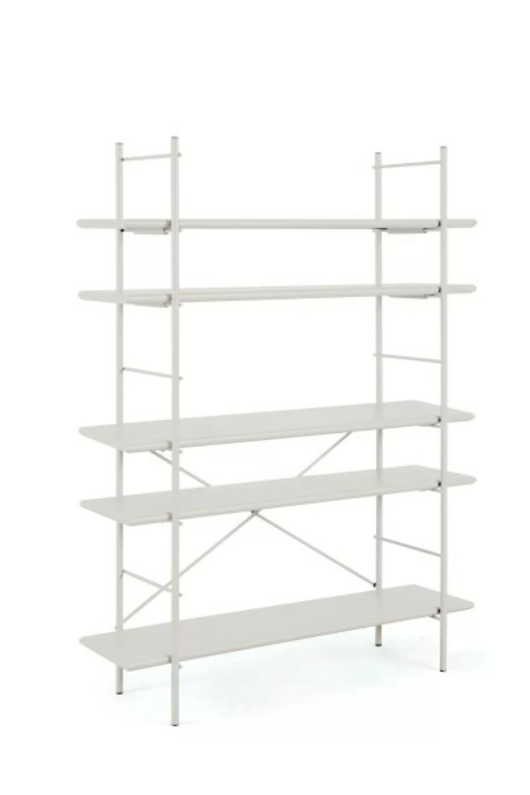 Metall - Regal Etagere 120x60 perlweiß günstig online kaufen